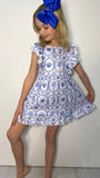 Ocean Blues Girls Dress