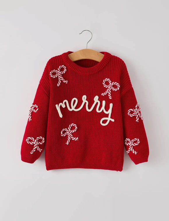 Girls Merry Sweater