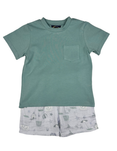 Emma Jean Summer fun boys short set