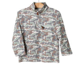 Millie Jay 1/4 zip pullover camo