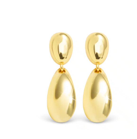 Gold Harper Mini Drop Stud