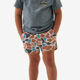Burlebo youth swim trunk- Bayside Camo