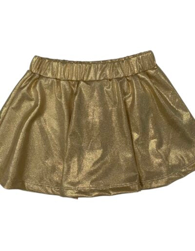 Blakely skort gold sparkle