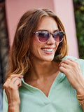 Mary Square Camryn- Blush tortoise sunglasses