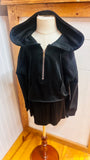 Tween half zip soft jacket