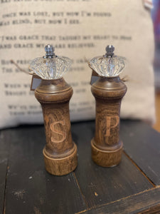 Salt and pepper shakers