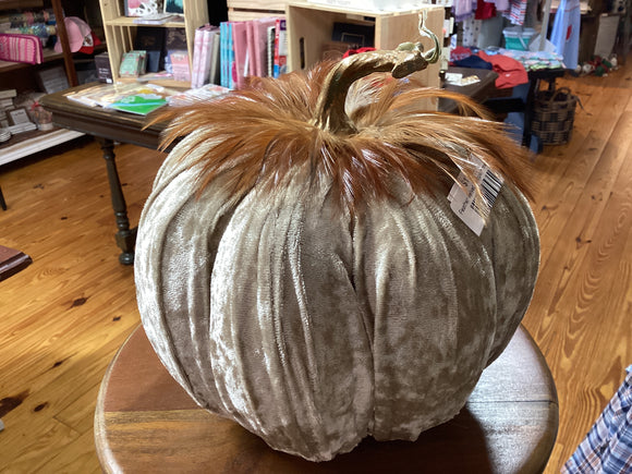 Feather velvet pumpkin-Shae