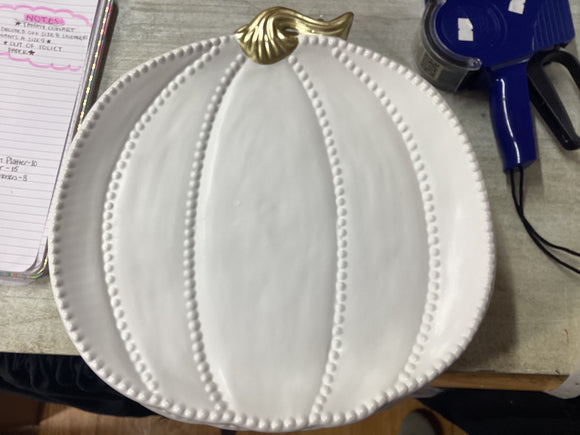 Mary Square Pumpkin Tray