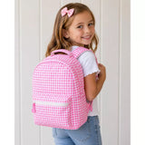 Jane Marie pink Gingham backpack
