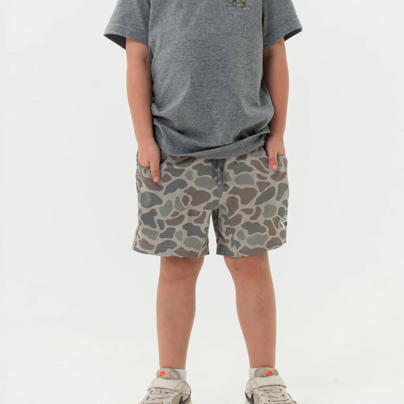 Youth- Athletic shorts- Everyday Camo