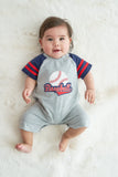 Baseball romper