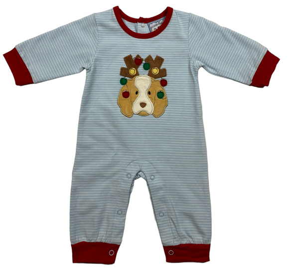 Three Sisters Puppy Romper-Boy