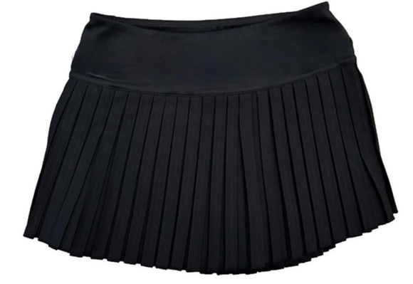 Pleated skort