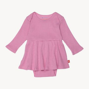 Magnetic me Mauve bodysuit dress 6-9m - Morgan