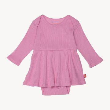 Magnetic me Mauve bodysuit dress 6-9m - Morgan