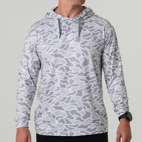 Performance Hoodie- White Camo