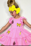 Pencil sequin dress