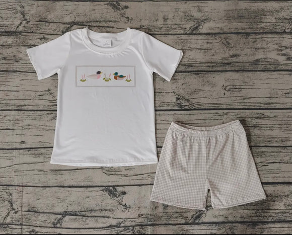 Boys Duck Short Set