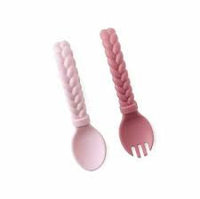 Pink sweetie spoons