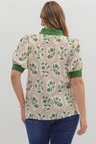Vintage Floral Top