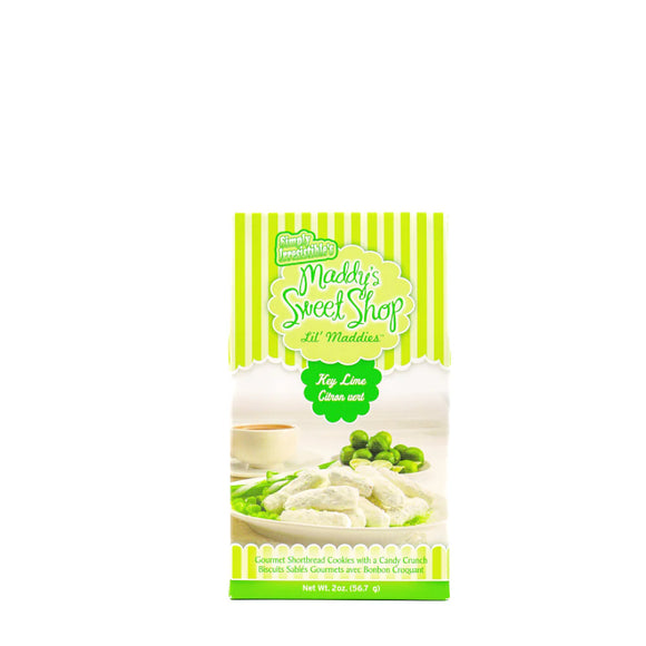 Key Lime Shortbread Cookies 2oz