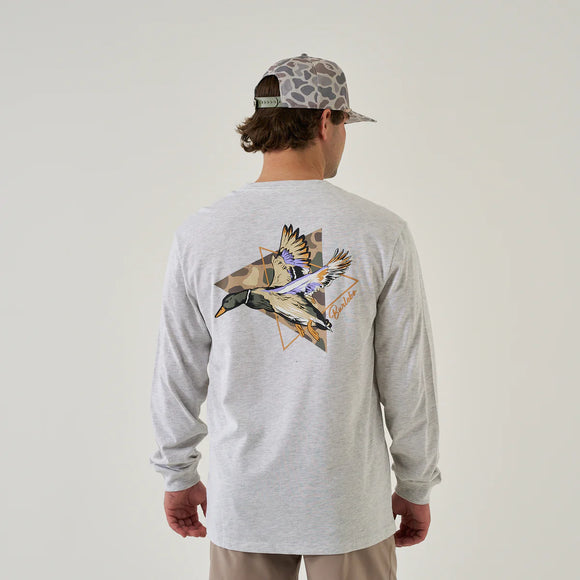 Pintail Triangle Duck- Ash Grey Tee