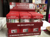 North Pole plumbing co. Christmas Toilet paper