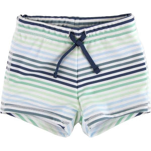 Coastal stripe swim shorties