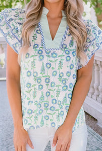 Garden Lines Top