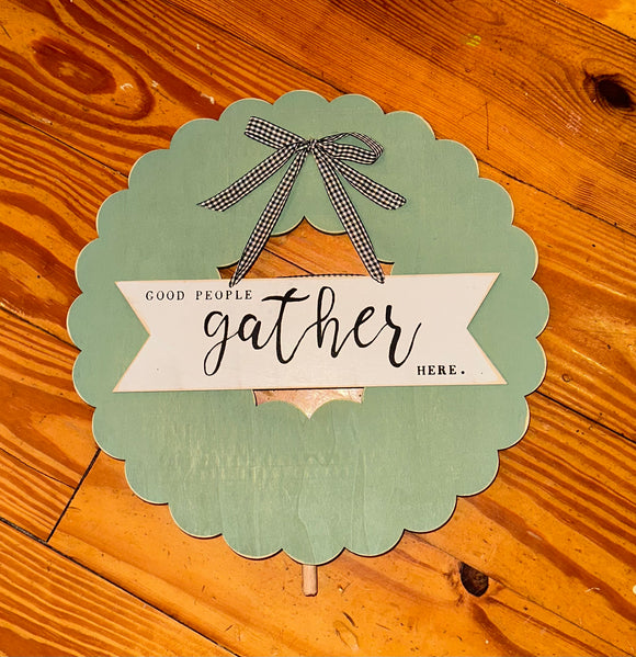 Gather Wreath Topper