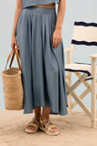 Chambray Skirt Set