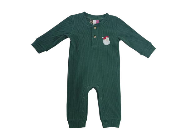Banana Split Santa Boys Romper