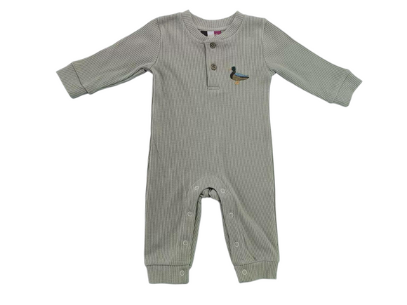 Banana Split duck boys romper