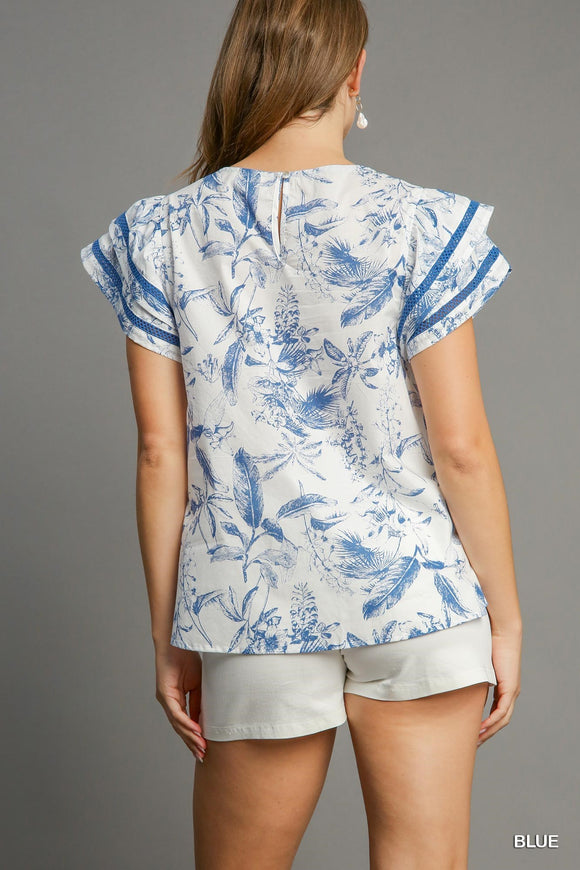 Orchid Blue Top