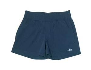 Saltwater Boys Navy Performance Shorts