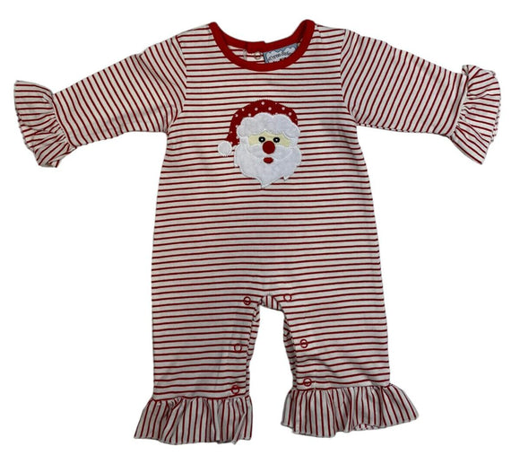 Three Sisters Santa Girl Romper