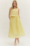 Lemon Lace Skirt