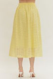 Lemon Lace Skirt