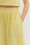 Lemon Lace Skirt