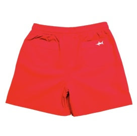 Saltwater Boys Red Performance Shorts