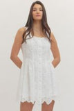Scarlett Dress in White