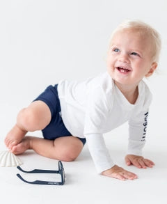 Navy Swim shorties