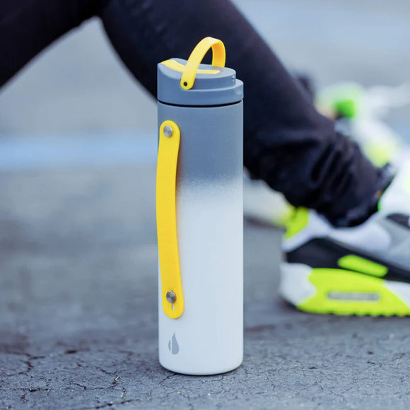 Lightning storm water bottle